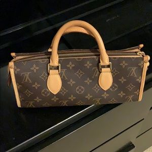 Auth Louis Vuitton Popincourt Monogram bag
